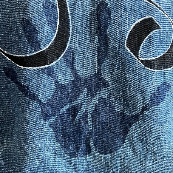 Customized Ahimsa Denim Jacket - Picture 4 of 8